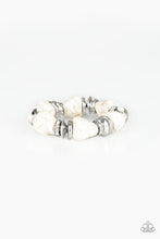 Load image into Gallery viewer, Paparazzi Accessories / Stone Age Stunner - White
