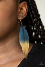 Load image into Gallery viewer, Paparazzi Accessories / Fleek Feathers - Blue
