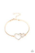 Load image into Gallery viewer, Paparazzi Accessories / Cupid is Calling - Gold
