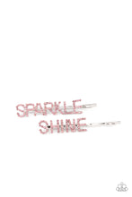 Load image into Gallery viewer, Paparazzi Accessories / Center of the SPARKLE-verse - Pink
