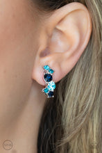 Load image into Gallery viewer, Paparazzi Accessories / Cosmic Celebration - Blue (Clip-On)
